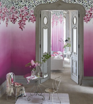 Designers Guild Trailing Rose Peony tapéta - Paisley Home