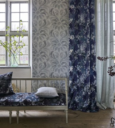 Designers Guild Angelique Damask Graphite tapéta - Paisley Home