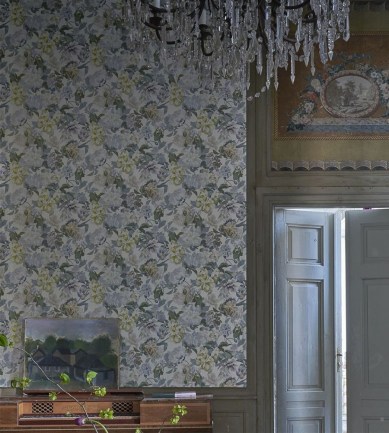 Designers Guild Delft Flower Pewter tapéta - Paisley Home
