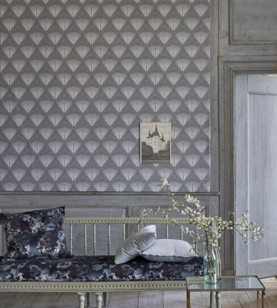 Designers Guild Veren Charcoal tapéta - Paisley Home
