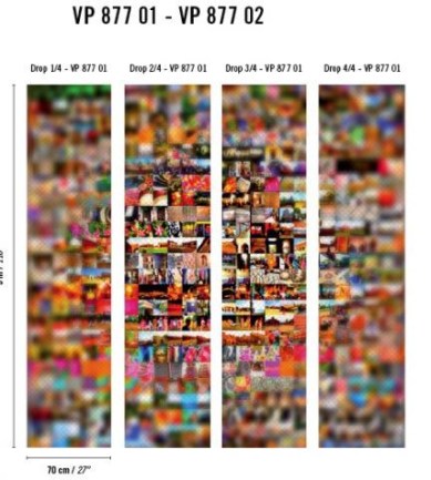 Elitis Happy vp 877 01 tapéta - Paisley Home