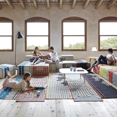 GAN Rugs Bandas Orange szőnyeg - Paisley Home