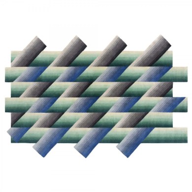 GAN Rugs Mirage Blue szőnyeg - Paisley Home