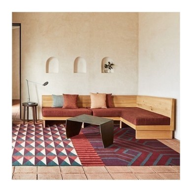 GAN Rugs Ndebele Red szőnyeg - Paisley Home