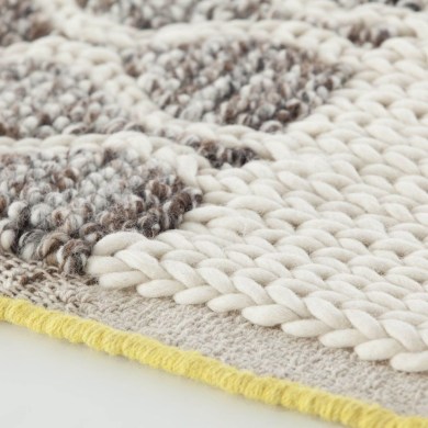 GAN Rugs Mangas Space Square Rhombus Ivory szőnyeg - Paisley Home