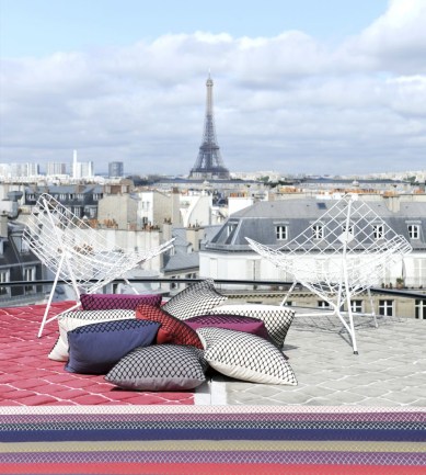 Jean Paul Gaultier Cabaret Bordeaux textil - Paisley Home