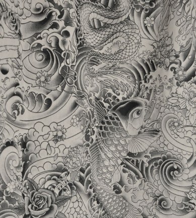 Jean Paul Gaultier Komodo Graphite textil - Paisley Home