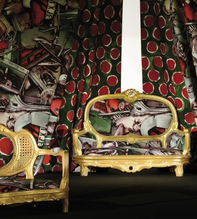 Jean Paul Gaultier Spatial Sanguine textil - Paisley Home