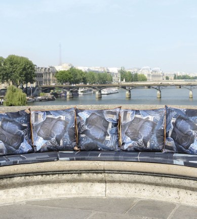 Jean Paul Gaultier On The Road Indigo textil - Paisley Home