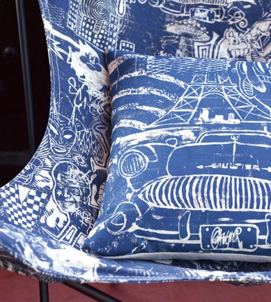 Jean Paul Gaultier Street Indigo textil - Paisley Home