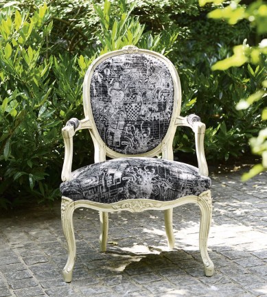 Jean Paul Gaultier Underground Noir textil - Paisley Home