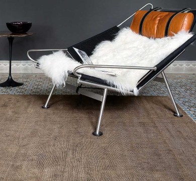 Ligne Pure Current Dark Beige szőnyeg - Paisley Home