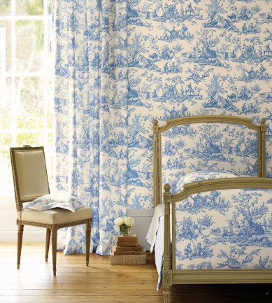 Manuel Canovas Bellegarde Bleu textil - Paisley Home