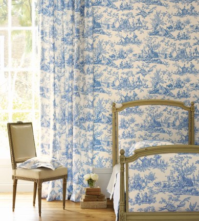 Manuel Canovas Bellegarde Rouge tapéta - Paisley Home