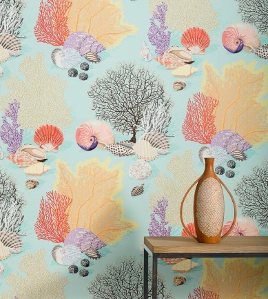 Manuel Canovas Byron Bay Celadon tapéta - Paisley Home