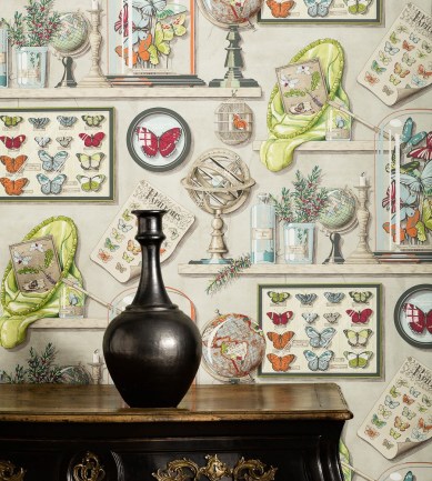 Manuel Canovas Imperialis Rubis tapéta - Paisley Home