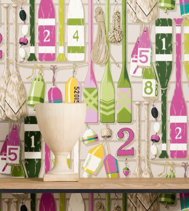 Manuel Canovas Newport Emeraude tapéta - Paisley Home