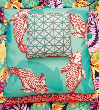 Manuel Canovas Rhodes Ocean textil - Paisley Home