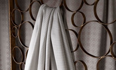 Mark Alexander Gridlock Grey Mist textil - Paisley Home