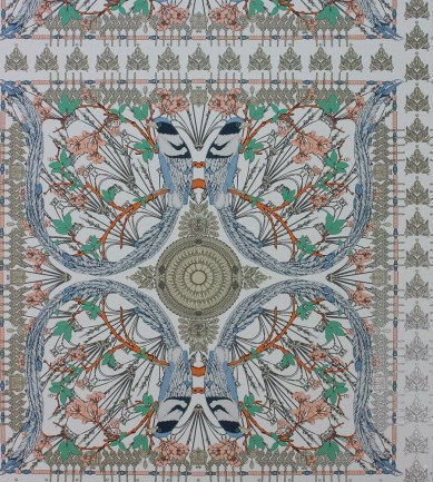 Matthew Williamson Lyrebird Stone tapéta - Paisley Home