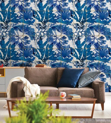 MINDTHEGAP Algae In Blue design tapéta - Paisley Home