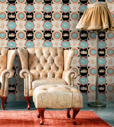 MINDTHEGAP Apodyterium Taupe design tapéta - Paisley Home