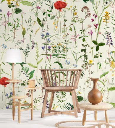 MINDTHEGAP Aquafleur design tapéta - Paisley Home