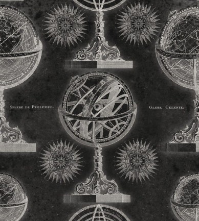 MINDTHEGAP Armillary Anthracite design tapéta - Paisley Home