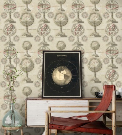 MINDTHEGAP Armillary design tapéta - Paisley Home