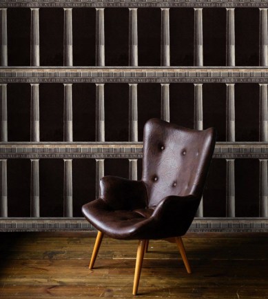 Mind the Gap Athena Anthracite design tapéta - Paisley Home