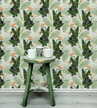Mind the Gap Birds Of Paradise design tapéta - Paisley Home