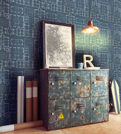 Mind the Gap Chateau Bleu design tapéta - Paisley Home