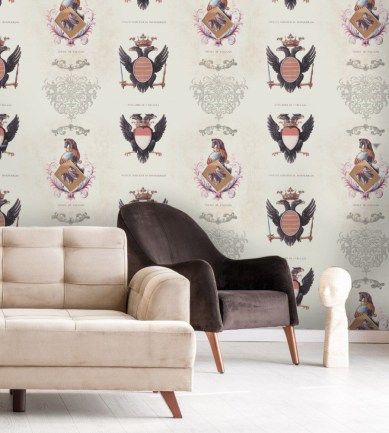 MINDTHEGAP Coat Of Arms design tapéta - Paisley Home
