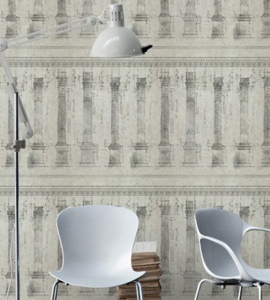 Mind the Gap Colonnade Sand design tapéta - Paisley Home