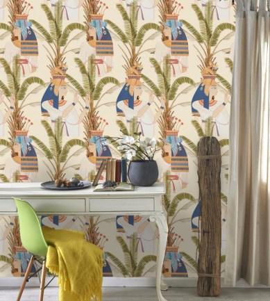 MINDTHEGAP Egyptian Queens design tapéta - Paisley Home