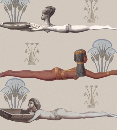 MINDTHEGAP Egyptum Taupe design tapéta - Paisley Home