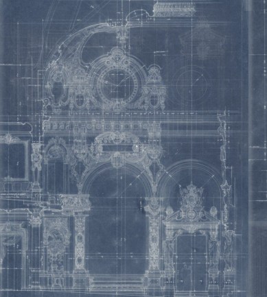 MINDTHEGAP Garnier Blue design tapéta - Paisley Home