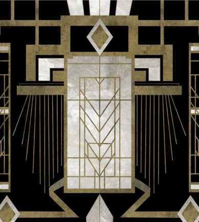 MINDTHEGAP Glamour Dark design tapéta - Paisley Home