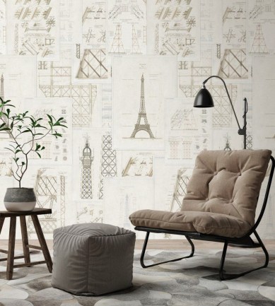 Mind the Gap Grand Eiffel design tapéta - Paisley Home