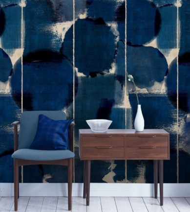 MINDTHEGAP Indigo Marvel design tapéta - Paisley Home