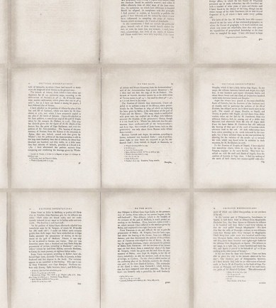 MINDTHEGAP Inside Book Taupe design tapéta - Paisley Home