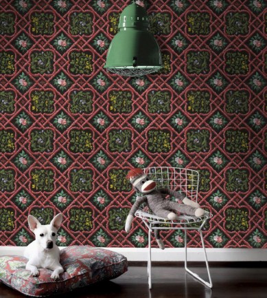 MINDTHEGAP Latticework design tapéta - Paisley Home