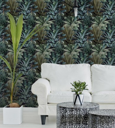 Mind the Gap Lush Succulents design tapéta - Paisley Home