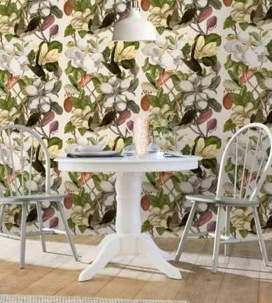 MINDTHEGAP Magnolia Taupe design tapéta - Paisley Home