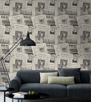 MINDTHEGAP Moonwalker Neutral design tapéta - Paisley Home