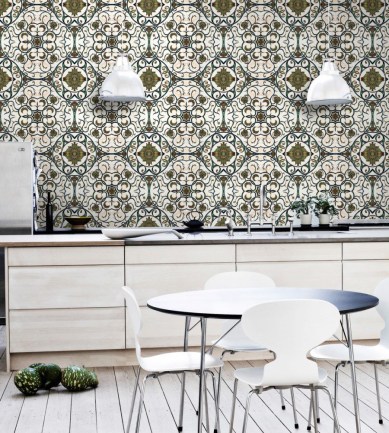 MINDTHEGAP Organic Tile design tapéta - Paisley Home