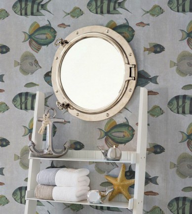 MINDTHEGAP Poissons Grey design tapéta - Paisley Home