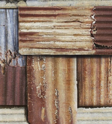 MINDTHEGAP Rusty Tin design tapéta - Paisley Home