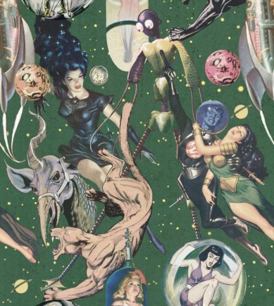 MINDTHEGAP Sci-Fi Comics design tapéta - Paisley Home