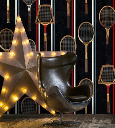 MINDTHEGAP The Game Anthracite design tapéta - Paisley Home